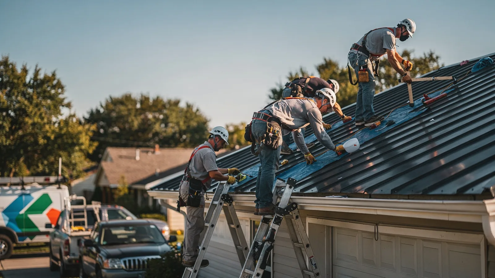 Metal Roof Installation in Palos Heights, IL near me